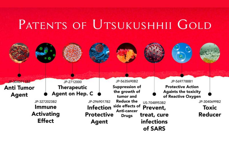 8 paten fungsi Utsukushhii Gold